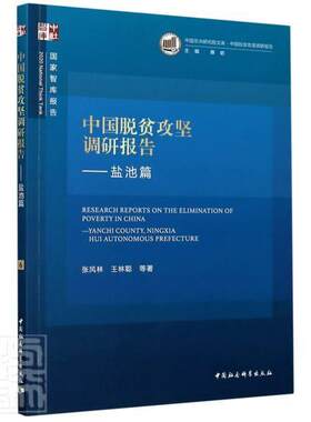 正版包邮 中国脱贫攻坚调研报告--盐池篇/中国非洲研究院文库/国家智库报告 张风林王林聪 书店经济 书籍 畅想畅销书