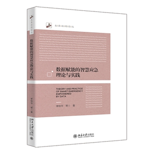 畅想畅销书 智慧应急理论与实践李桂华书店政治书籍 正版 数据赋能