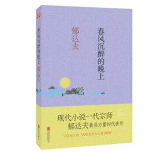 正常发货 正版包邮 春风沉醉的晚上 郁达夫 书店 中国近现代小说书籍 畅想畅销书
