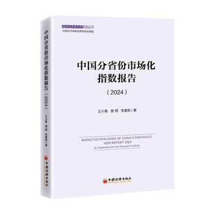 中国分省份市场化指数报告(2024)王小鲁经济书籍