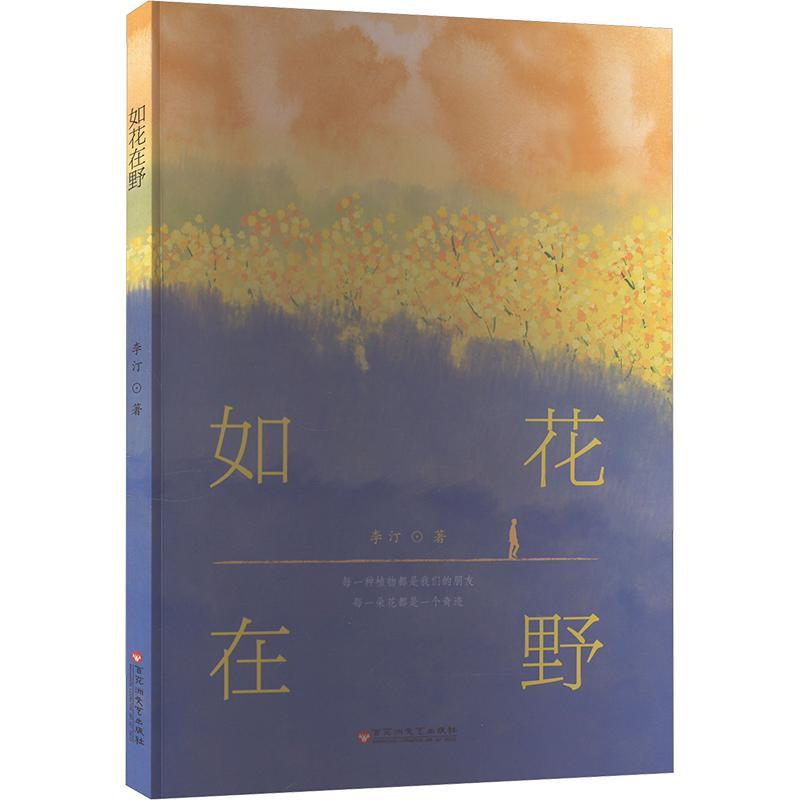 正版如花在野李汀书店文学书籍 畅想畅销书