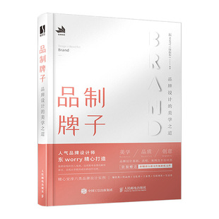 品牌字体Logo标志UI平面包装 零基础学产品美学设计书籍 设计作品书 美学之道 东worry 品牌设计 品牌视觉定位创意设计 品制牌子