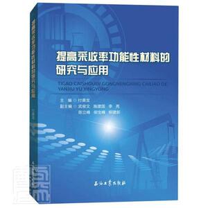 正版包邮 提高采能性材料的研究与应用付美龙书店工业技术书籍 畅想畅销书