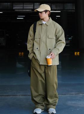 OBSERVER SSA 山系多口袋机能军事风户外猎装工装夹克外套