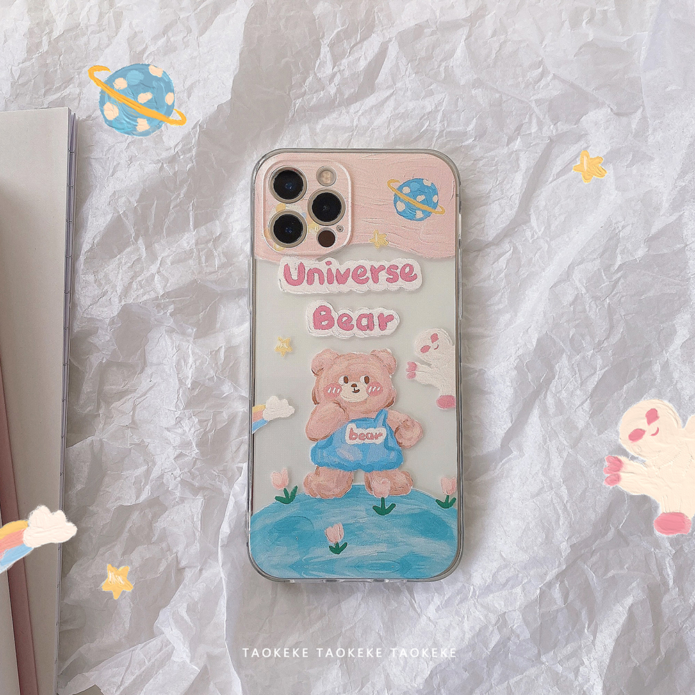 原创宇宙苹果透明iphone手机壳