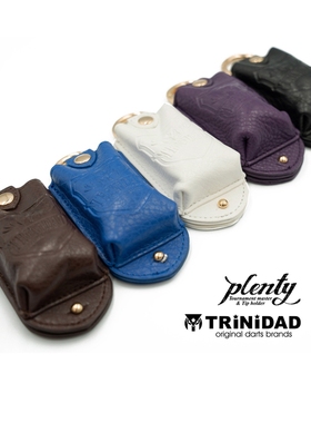 TRiNiDAD plenty千里达 锦标赛大师皮革颈带飞镖便携包飞镖配件