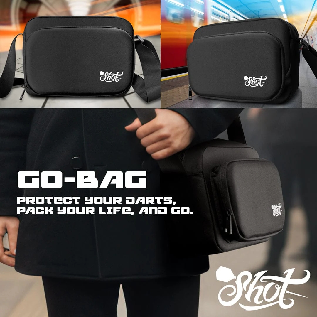 ShotDarts多功能硬壳防护飞镖包