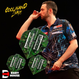 Luke Humphries卢克汉弗里斯专用100微米大方型2号专业飞镖翼