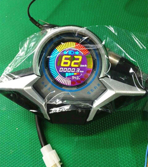 路赛地平线S款电动摩托车72V液晶仪表配件幻影街跑车里程码表