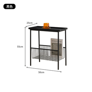 新品 新款 铁梵铁艺客厅沙发边几边柜艺术角几卧室床头桌边桌阳台迷