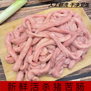 无水新鲜猪小肠头粉肠苦肠冷冻批发肠圈十二指肠厂家直销