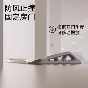 门挡阻门器防风门塞安全防撞创意堵门工具大门缝固定顶门器门楔子