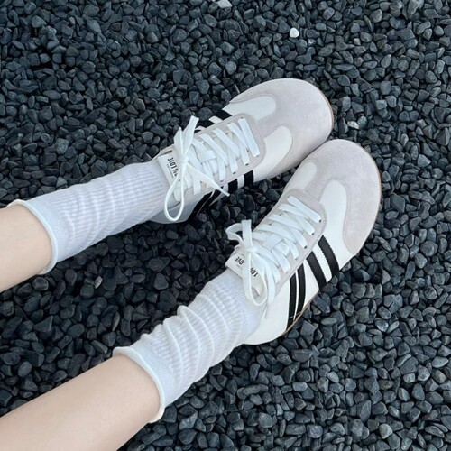 真皮！时尚百搭舒适德训鞋女