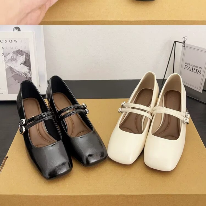 玛丽珍鞋浅口单鞋女8597