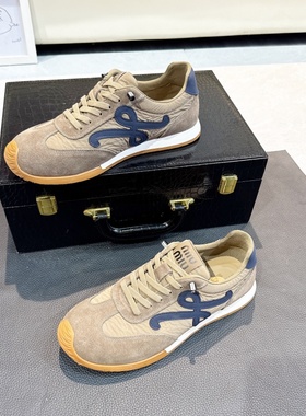 真皮！专柜商场撤柜断码平底圆头舒适运动休闲德训鞋男鞋CF61216