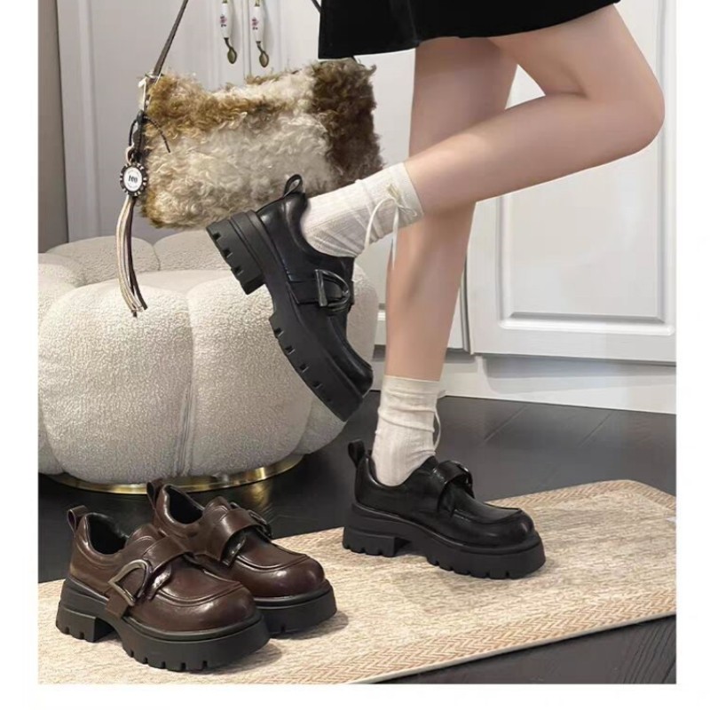 真皮乐福鞋+绒里！专柜撤柜断码女鞋圆头英伦风小皮鞋G56-5858-9A,女鞋,乐福鞋（豆豆鞋）,淘宝优惠券,粉丝福利购,淘宝优惠卷