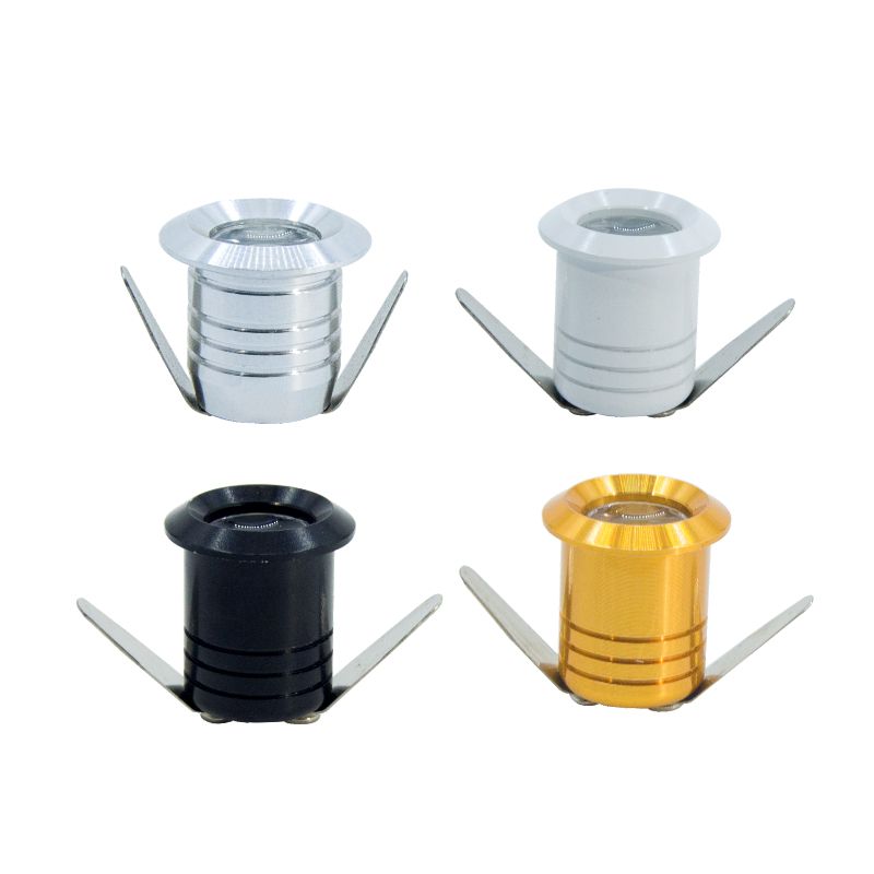 迷你LED小射灯1w3瓦开孔2cm公分22mm嵌入式微型柜台满天星筒灯20