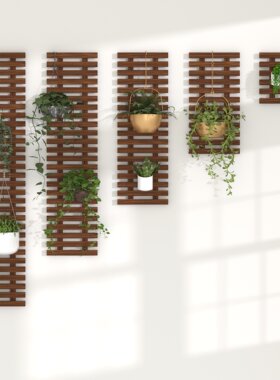 室内外装饰篱笆栅栏绿植悬挂