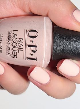 美国OPI指甲油免烤防水不可剥 薄樱粉 T74 Stop it I'm Blushing!