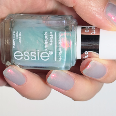 ESSIE指甲油40 Mystic Marine（神秘海洋）人鱼姬冰蓝偏光细闪