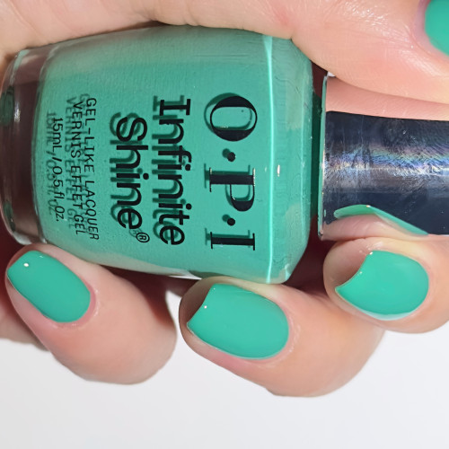 美国指甲油2026春季ISL 205  OPI Infinite Shine浅薄荷绿苹果绿