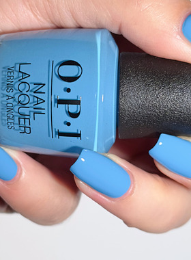 美国OPI指甲油 蓝宝石天空湖 b83 No Room for the Blues