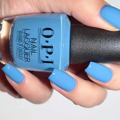 美国OPI指甲油 蓝宝石天空湖 b83 No Room for the Blues