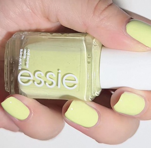 Essie指甲油浅柠黄（奶黄绿/青柠黄）色futuristic fantasies1847