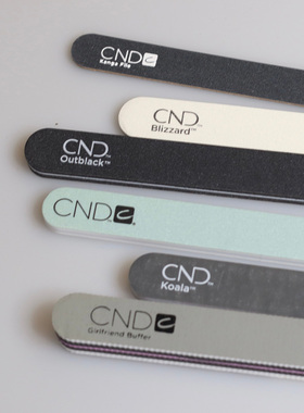 美国 CND磨条 美甲修形 甲油胶打磨 海绵条 砂条 多款任选