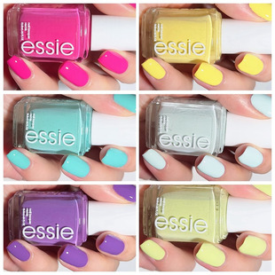 沙滩度假风显白免烤不可剥 新品 美国essie指甲油 2025夏季