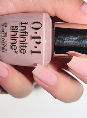 美国OPI指甲油微光疗快干免烤裸米色 ISL95 KEEP CALM & CARRY ON