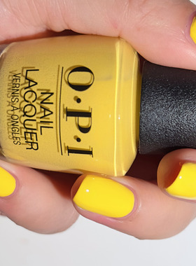 美国OPI指甲油 向日葵黄干净现代 A65 i just can't cope-acabana