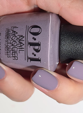 美国OPI指甲油2025秋季 薰衣草灰紫色 F031 Crimp and Proper