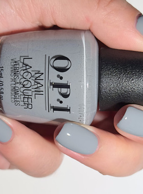 美国OPI指甲油2025秋季 低调沉静水泥灰 F033 Suzi's Pager