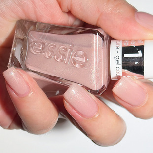 nightie 美國(guó)ESSIE微光療指甲油 last 裸粉玫瑰色帶微金細(xì)閃