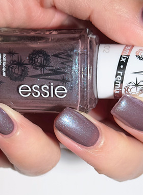 Essie美国指甲油 below zero 1614 偏光细闪指甲油