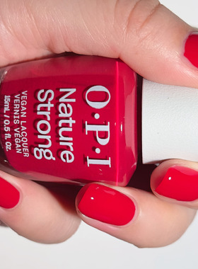 美国OPI指甲油9free自信迷人鲜红色 NAT049 berry pickin' season