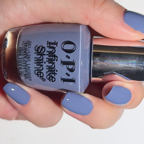 美国指甲油2026春季新品ISL 203 LESS IS MORE牛仔蓝灰调蓝雾霾蓝