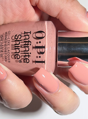 美国OPI微光疗甲油免烤快干 ISL A15 DULCE DE LECHE 牛奶蜜糖粉