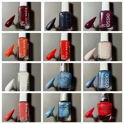 【链接三】 清仓特价Essie孤品指甲油瓶盖瓶身轻微磨损