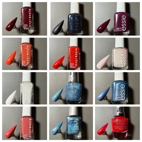 【链接三】 清仓特价Essie孤品指甲油瓶盖瓶身轻微磨损