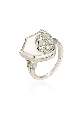 Favorite朋克街头风设计感狮子头戒指潮酷帅气百搭轻奢高级食指戒