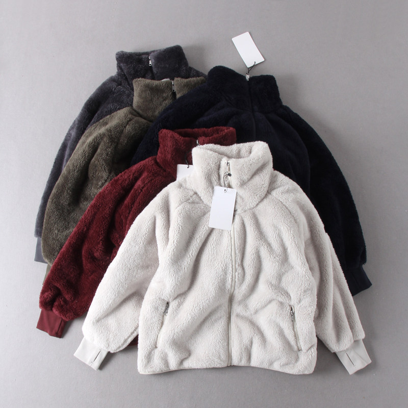 出湾湾的订单~门店300多纯原双面珊瑚绒轻便保暖立领长袖外套