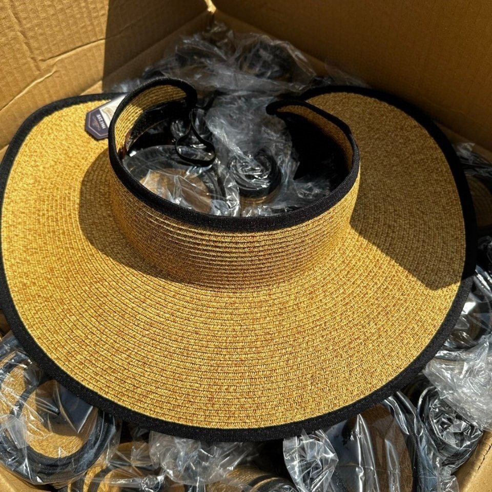 海外柜48+美刀！轻盈透气Paper纸草编赫本风大檐防晒遮阳帽qq523,服饰配件/皮带/帽子/围巾,帽子,淘宝优惠券,粉丝福利购,淘宝优惠卷