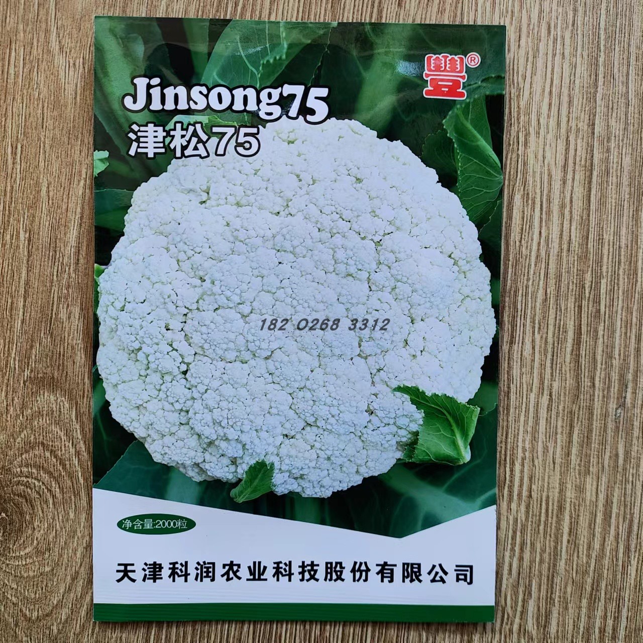 津松75 青梗松花菜种子 90天花椰菜种籽中早熟耐热有机花菜种孑