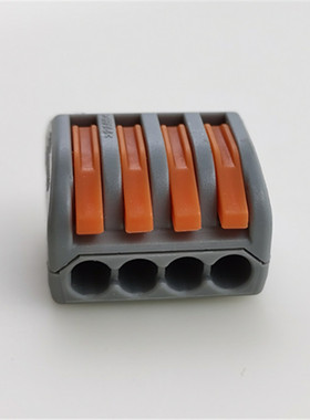 PCT-214 高品质 快速接线端子  单头4P（红色）   0.08-2.5(4.0)