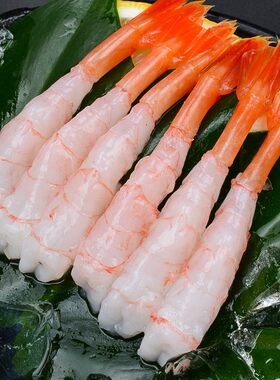 日料甜虾北极虾即食刺身冰虾