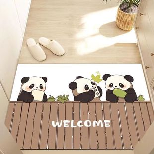 硅藻泥地垫入户门脚垫耐脏吸水门口垫子家用玄关加厚地毯可剪裁