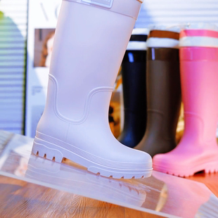 2026防寒棉雨靴女防滑加绒雨靴女加棉防水鞋中帮防滑水靴雨鞋胶鞋