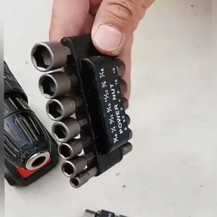 14pcs 件套强力套筒公英制 气动风批工具 电动扳手活动扳手